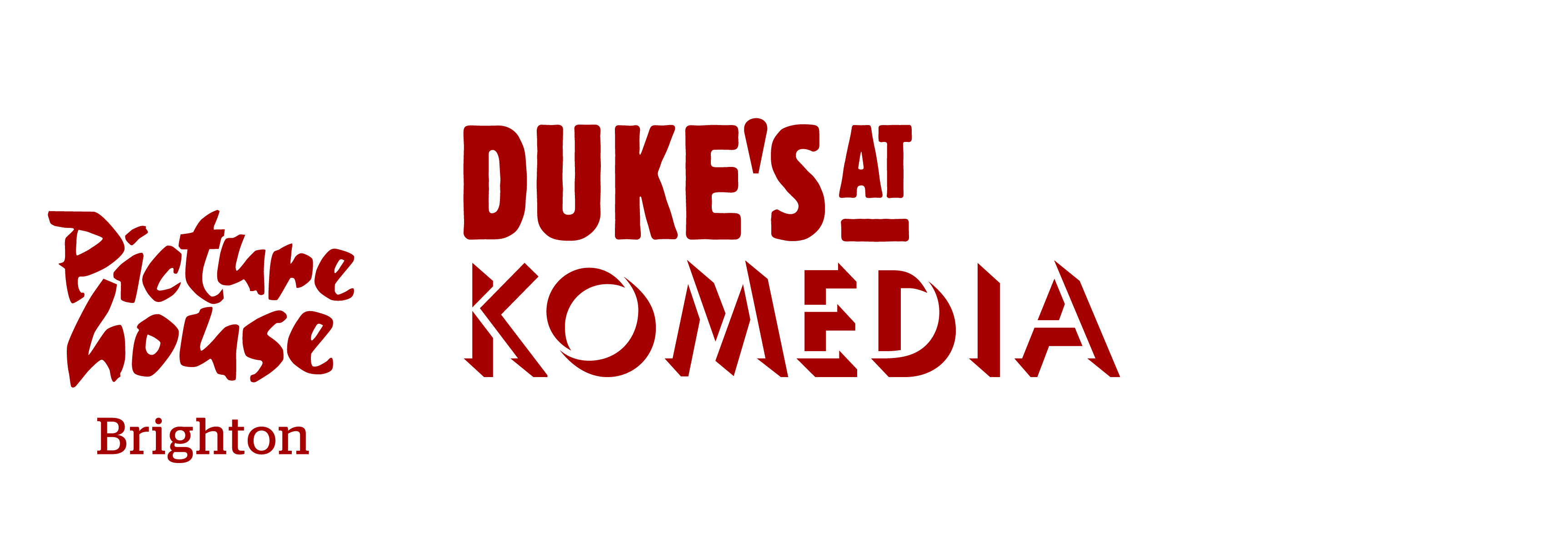 Dukes at Komedia Brighton Red Logo CMYK