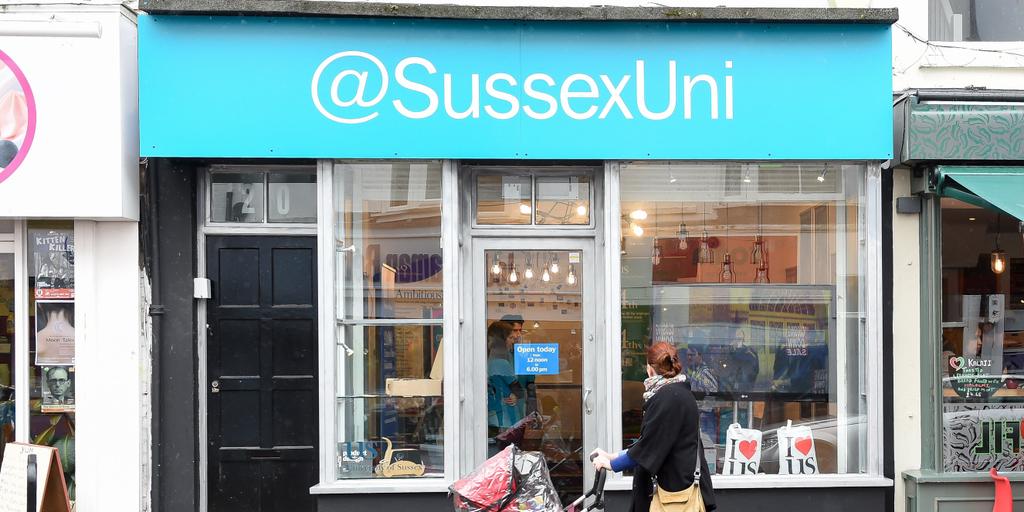 @SussexUni Pop-up Shop
