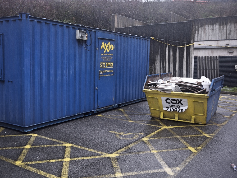 Skip on Disabled Parking Space