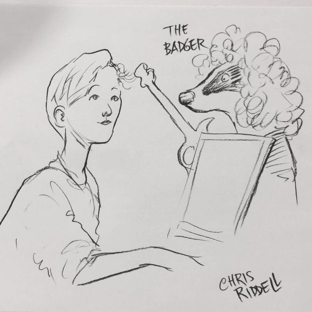 Chris Riddell Illustrates for Students at University of Sussex Library ...