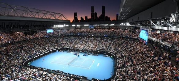 Australian open tennis court